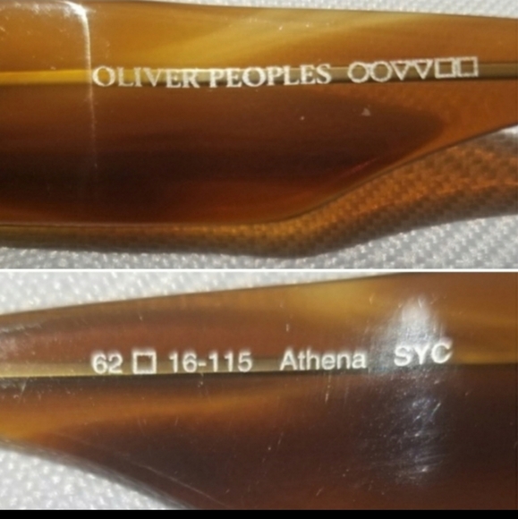 OLIVER PEOPLES ATHENA SUNGLASSES! - Picture 2 of 5